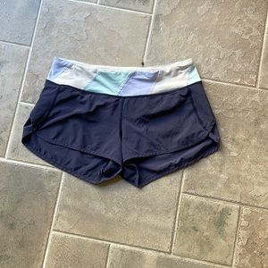 Luluemon speed up shorts size 6